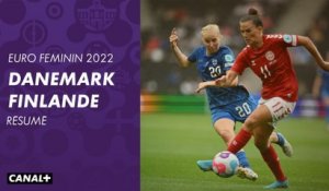 Le résumé de Danemark / Finlande - Euro Féminin 2022