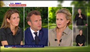 Emmanuel Macron: "Nous avons une armée forte, la première armée d'Europe"