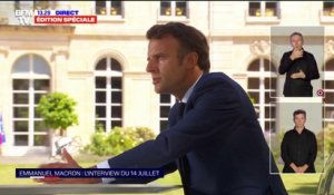 Emmanuel Macron: "Le budget de l'armée ne va pas diminuer, au contraire"