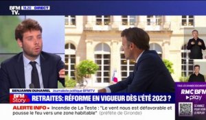 Réforme des retraites dès 2023: "Emmanuel Macron ouvre des perspectives de discussions sur les modalités" assure Stanislas Guerini, ministre de la Transformation et de la Fonction publiques