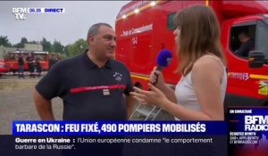 Bouches-du-Rhône: à Tarascon, le feu est désormais fixé