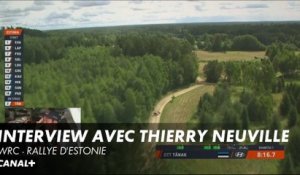 Interview avec le pilote belge Thierry Neuville - Rallye d'Estonie