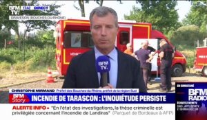 Bouches-du-Rhône: "1200 hectares" brûlés et un feu qui reprend annonce le préfet des Bouches-du-Rhône