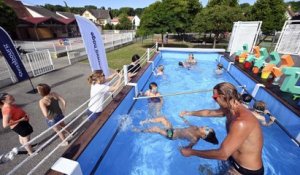 La «Carava’nage», la piscine itinérante pour apprendre aux enfants à se sauver de la noyade