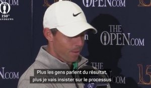 British Open - Le leader McIlroy confiant : "Juste besoin de faire le job un jour de plus"