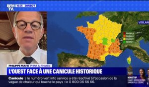 Canicule en Bretagne: le préfet du Finistère appelle à la précaution lors des baignades
