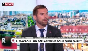 Julien Odoul : «Le discours, avec Emmanuel Macron, est toujours le même quelle que soit la crise»