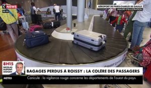 Bagages perdus à l'aéroport Roissy Charles De Gaulle - La colère de nombreux passagers qui n'ont toujours pas récupérer leur valise: "On ne nous répond pas, ni par téléphone, ni par mail!" - VIDEO