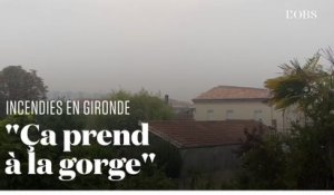 Les fumées des incendies en Gironde se propagent à des centaines de kilomètres, Bordeaux très touché