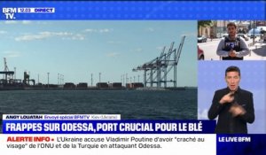 Ukraine: des missiles russes ont visé Odessa, port crucial pour le blé