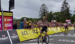 Tour de France Femmes 2022 - Marianne Vos, à 35 ans, remporte sa 241e victoire et sa 1ère sur le Tour de France Femmes !