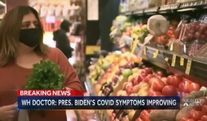 Coronavirus : Le président américain Joe Biden  a dit cette nuit se sentir très en forme et espérer être pleinement de retour au travail dans la semaine