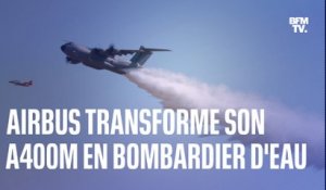 Airbus transforme son A400M en bombardier d'eau