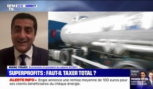 Marc Touati, économiste, sur la taxation des superprofits générés par Total: "créer un nouvel impôt, c'est ce qu'on fait trop souvent en France"