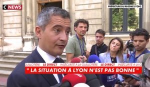 Gérald Darmanin : «Lyon n’était pas connu pour être une ville de délinquance»