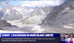 Réchauffement climatique: l'ascension du Mont-Blanc de plus en plus périlleuse
