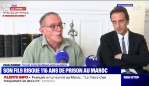 "Mon fils a été trahi par la France": le père de Sébastien Raoult, emprisonné au Maroc, demande à Élisabeth Borne d'intervenir