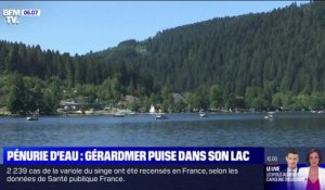 Sécheresse: au cœur des Vosges, Gerardmer doit puiser dans son lac pour alimenter le réseau d'eau potable