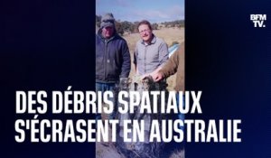 Des débris spatiaux s'écrasent dans des fermes en Australie