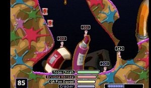 Worms World Party online multiplayer - psx