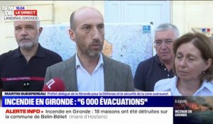 Incendie en Gironde: la préfecture estime que "la météo est extrêmement défavorable"