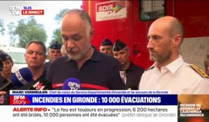 Incendie en Gironde: deux camions feux de forêt détruits et un sapeur-pompier blessé grave