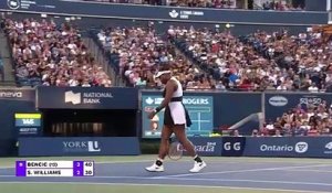 Toronto - Serena Williams dit adieu au Canada