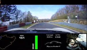 Onboard video: Porsche Taycan Turbo S; Lap record Nürburgring 2022, Lars Kern