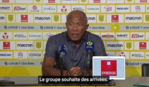 2e j. - Kombouaré : “Il nous faut des renforts"