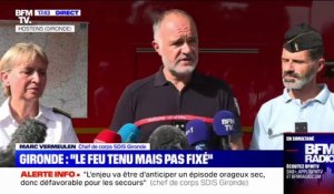 Incendies en Gironde: "9 maisons et un certain nombre de dépendances" ont été détruites par les flammes