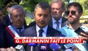 Gérald Darmanin : «Il faut encourager nos policiers et nos gendarmes, qui tous les jours risquent leurs vies, pour rétablir l'ordre républicain»
