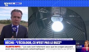 Christophe Béchu, ministre de la Transition Écologique: "Il y a 117 communes actuellement privées d'eau potable en France"