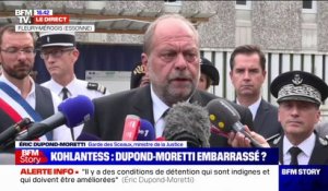 Éric Dupond-Moretti: "Pour moi, la prison, c'est la sanction et la réinsertion"