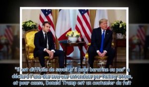 Emmanuel Macron - son intimité dévoilée - Donald Trump aurait lâché une bombe