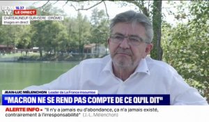 Jean-Luc Mélenchon sur l'inflation: "Il y aura des grèves en France"