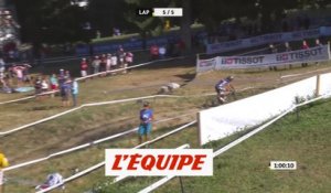 Le résumé du cross-country espoirs remporté par Burquier - VTT - Mondiaux (F)