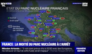 Pourquoi la moitié du parc nucléaire français est actuellement à l'arrêt