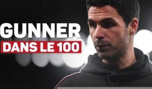 Arsenal - Arteta, Gunner dans le 100