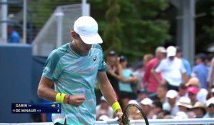 De Minaur n'a pas tremblé face à Garin : les temps forts de sa qualification au 3e tour