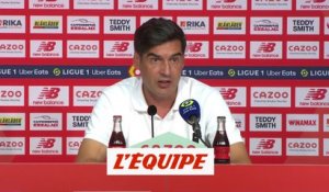 Fonseca : «J'attends des joueurs» - Foot - L1 - Lille
