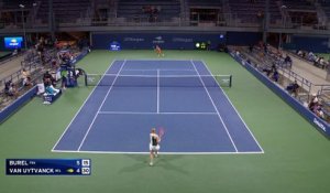 Burel - Van Uytanck - Les temps forts du match - US Open