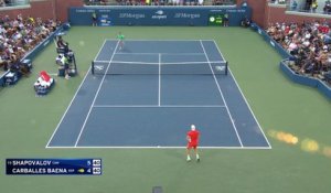 Shapovalov - Carballes Baena - Les temps forts du match - US Open