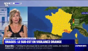 Orages: 4 départements du Sud-Est en vigilance orange