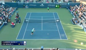 Pablo Carreno-Busta - Alex De Minaur - Les temps forts du match - US Open