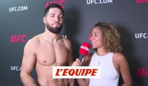 Imanov : « Il m'a provoqué » - MMA - UFC Paris