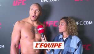 Gane : « On n'a pas le temps d'avoir peur dans la cage » - MMA - UFC Paris