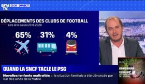 Paris-Nantes en avion: la SNCF tacle les joueurs du PSG