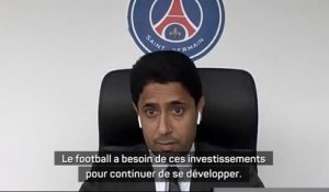 PSG - Al-Khelaïfi : "Le football a besoin de nos investissements"