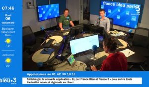 06/09/2022 - Le 6/9 de France Bleu Paris en vidéo