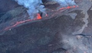 Le piton de la Fournaise entre en éruption pour la deuxième fois de l'année